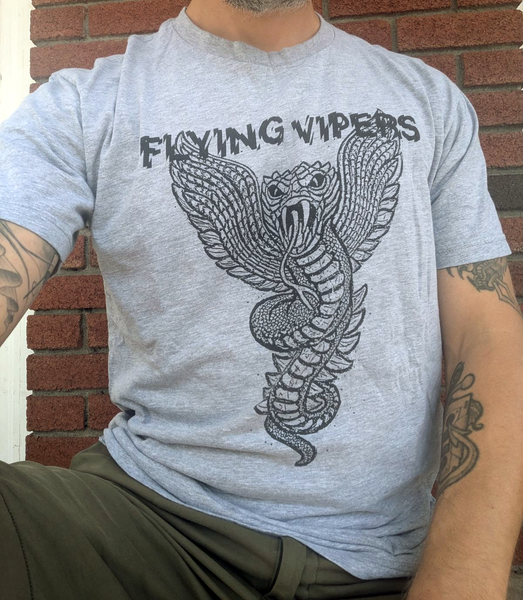 Flying Vipers - Heather Gray T-Shirt